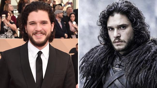 Kit Harington as Jon Snow.