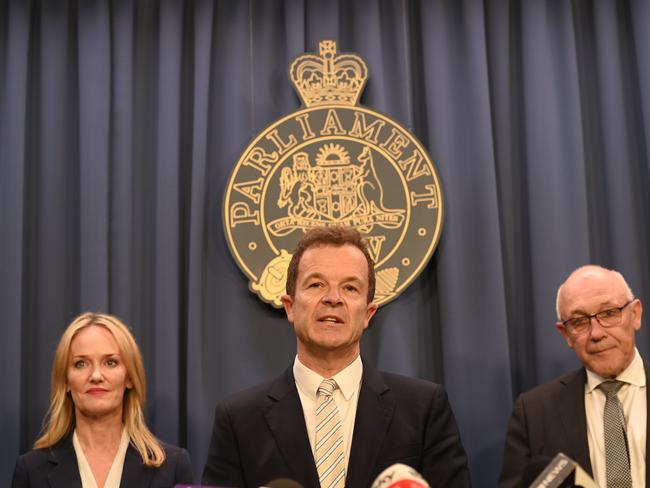 Mr Speakman has yet to nominate his frontbench but is expected to try and overhaul rules to allow Natalie Ward to be his deputy. Picture: Jeremy Piper