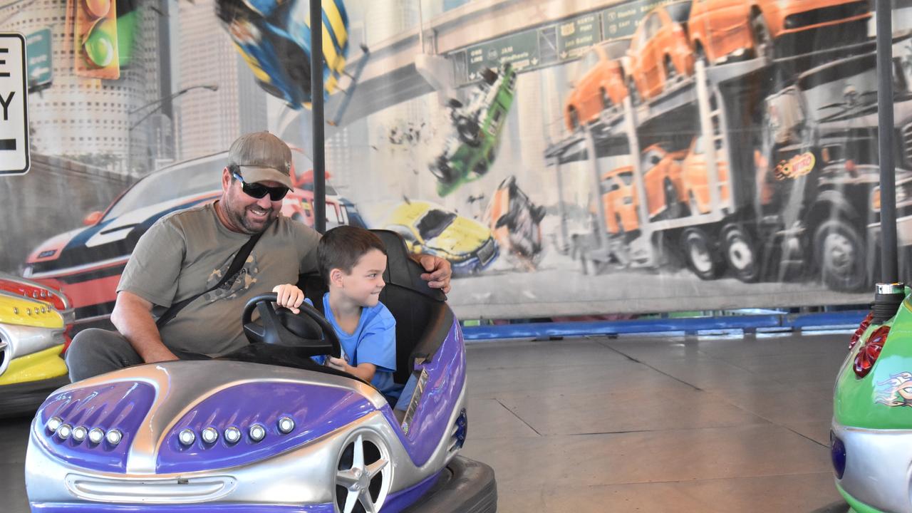 All ages enjoyed the attractions on day one of Show Whitsunday 2021. Picture: Kirra Grimes