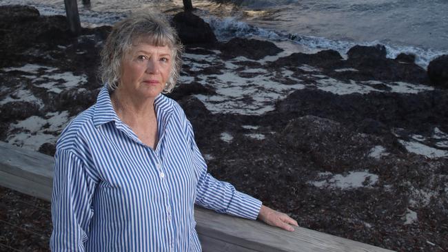 Julie Elliott at the Tumby Bay Jetty. Picture Dean Martin