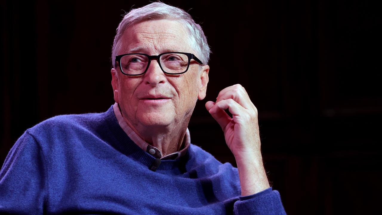 Bill Gates has revealed a huge donation to his charity and his long-term goal to drop off the rich list. Picture: Michael Loccisano/Getty Images/AFP