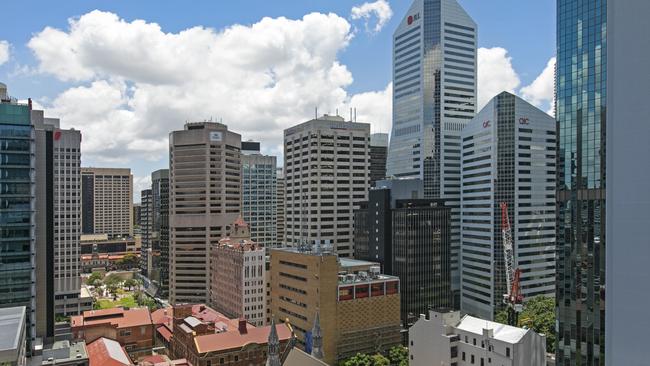 The 10-storey Edison building on Elizabeth St next to the rear of the GPO next in the Brisbane CBD. Picture: Supplied