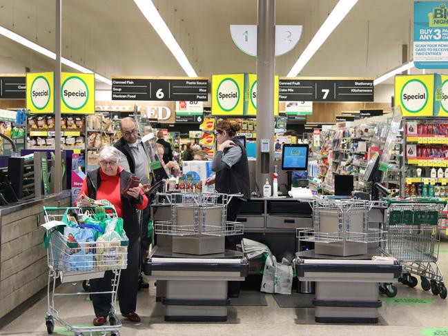 ADELAIDE, AUSTRALIA NewsWire Photos June 30: Woolworths has copped a $1 Million dollar fine from the consumer watchdog, for spamming customers. NCA NewsWire / Dean Martin