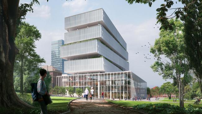 An artist’s impression of the Entrepreneur and Innovation Centre at Lot Fourteen.