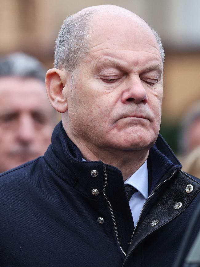 German Chancellor Olaf Scholz