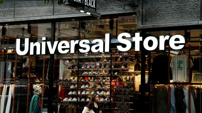 A Universal Store in the Brisbane CBD.