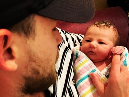 Crows star Bryce Gibbs and wife Lauren welcomes second child, baby girl Madison