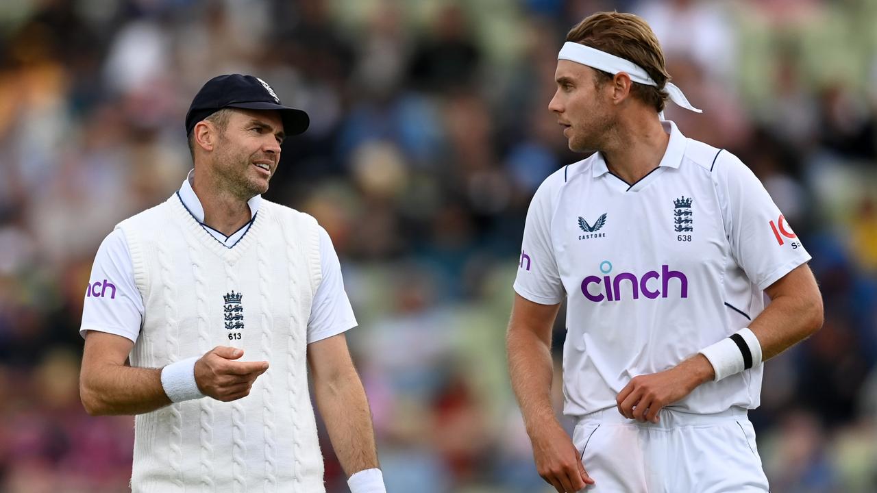 James Anderson and Stuart Broad will again spearhead England’s attack. Picture: Gareth Copley/Getty Images