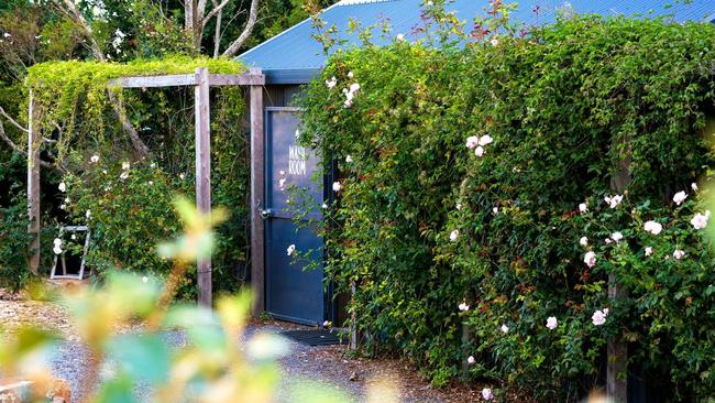 Even the bathroom facilities are beautiful.