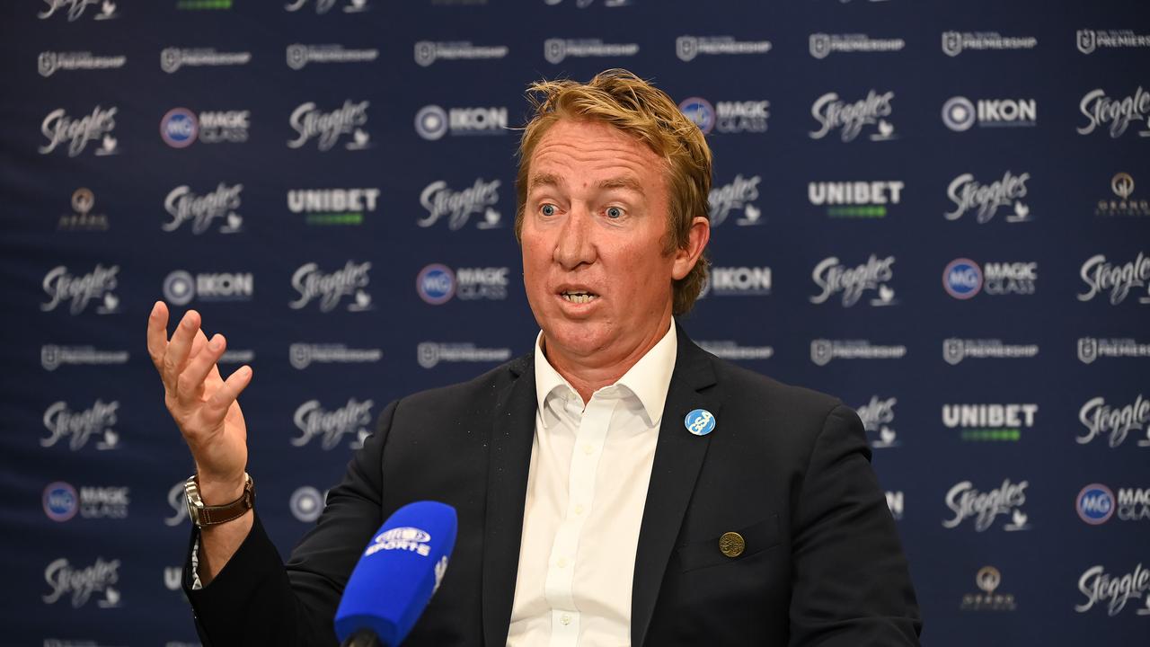 Trent Robinson took umbrage with the NRL’s bunker and its officials. Picture: NRL Photos