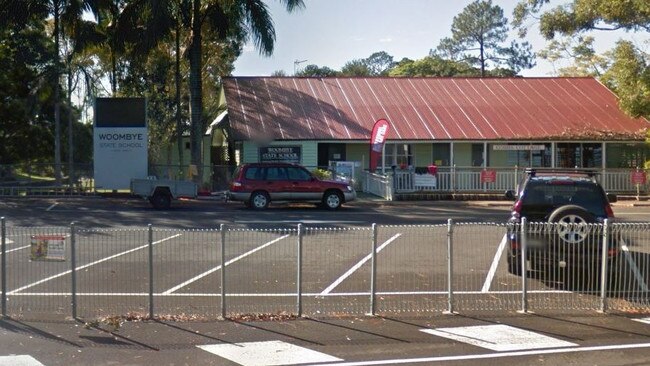 The Woombye State School has demolished a building following a lead paint contamination scare last year. Picture Google Maps