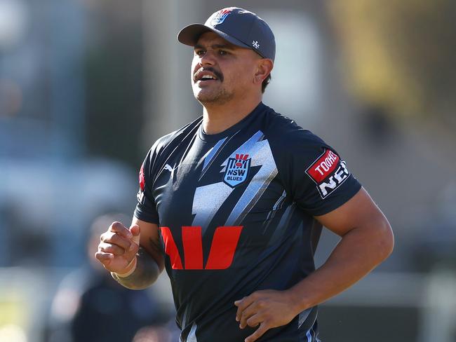 Latrell Mitchell must be in the Blues’ team for Origin II. Picture: Mark Kolbe/Getty Images