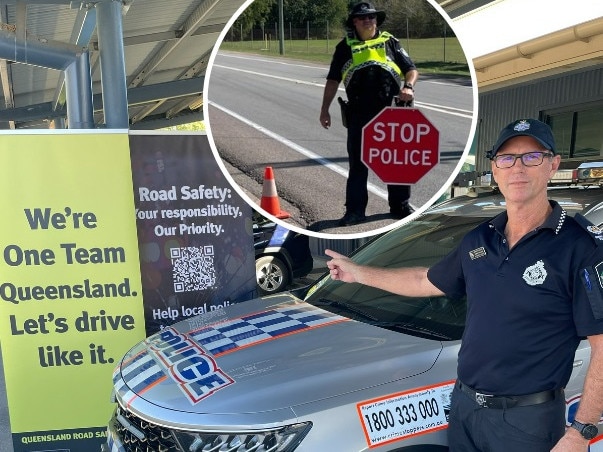 Townsville Officer in Charge of Townsville Highway Patrol Senior Sergeant Robert Nalder has urged motorists to work together as "one team" this Queensland Road Safety Week. Picture: Leighton Smith.