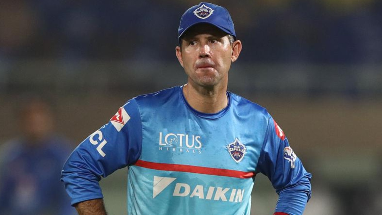 Delhi Capitals coach Ricky Ponting sledged Bairstow about staying in his crease. (Photo by Robert Cianflone/Getty Images)