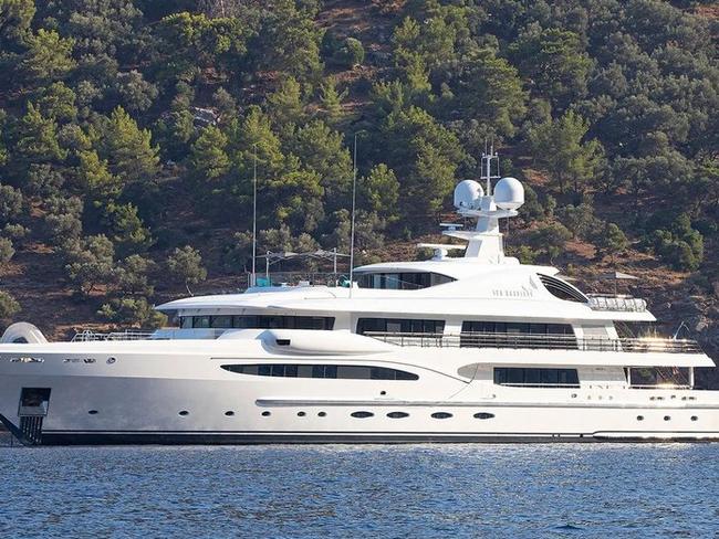 Superyacht Sea Rhapsody. Picture: Supplied