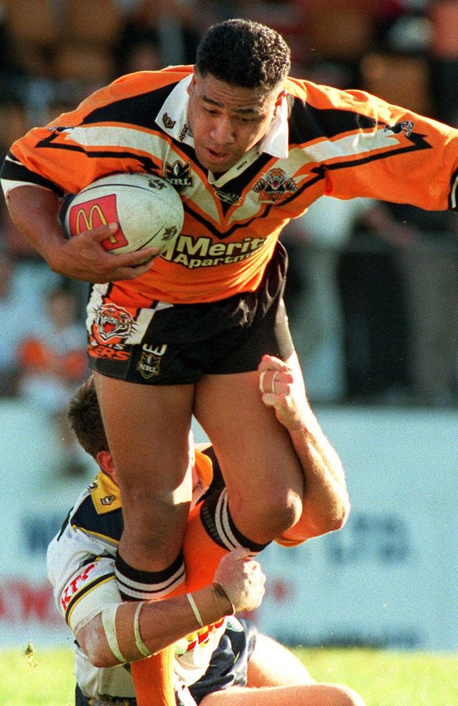 John Hopoate resigned from Wests Tigers in 2001.