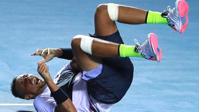 Nick Kyrgios stunned the top seed in an incredible match.