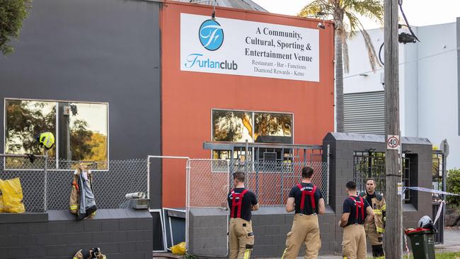 Hamad is suspected to be behind a blaze at the Furlan Club where one of his rivals was due to fight at. Picture: Jake Nowakowski