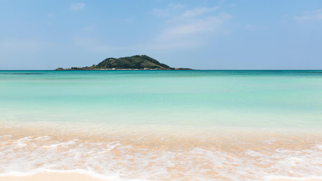 The island is about 130km off Korea’s mainland. Picture: Alamy