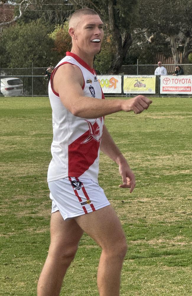 Adam Tomlinson had 43 touches for Sorrento. Picture: Simon McEvoy