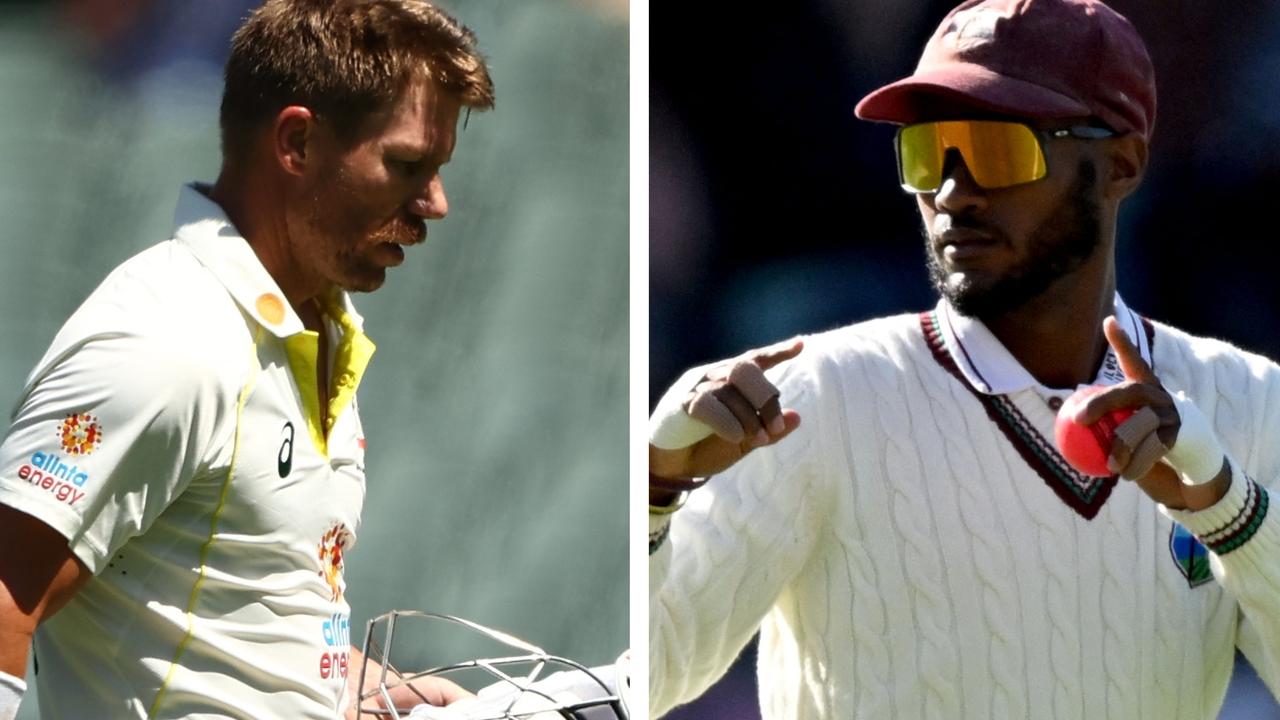 David Warner and Kraigg Brathwaite.