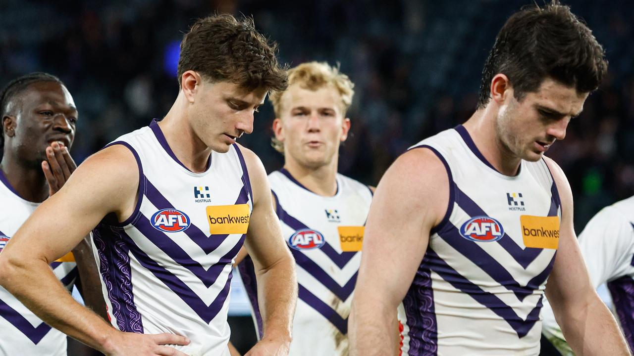 ‘Not what I stand for’: Freo stars ‘worried more about their stats’ declares coach in shock spray