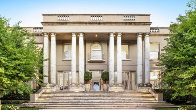 60 Hopetoun Rd, Toorak, has changed hands for more than $30m.
