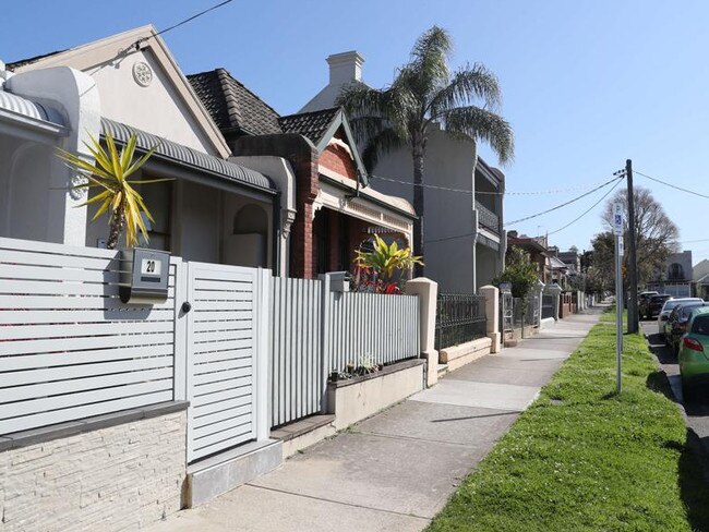 The inner west suburb of Hurlstone Park topped the national list of house price growth over the past six months. Picture: Christian Gilles