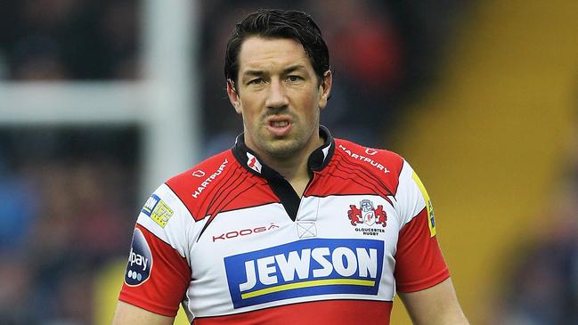 STOCKPORT, ENGLAND - OCTOBER 08: Tom Voyce of Gloucester in action during the AVIVA Premiership match between Sale Sharks and Gloucester at Edgeley Park on October 8, 2011 in Stockport, England. (Photo by Matthew Lewis/Getty Images)