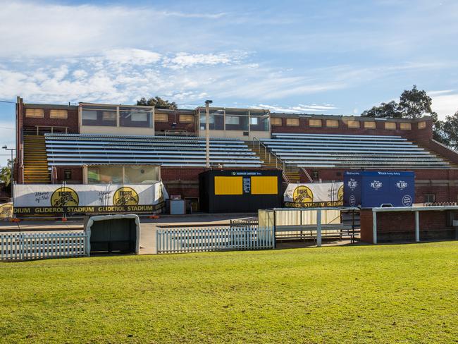 14/6/17 Gliderol Stadium, the home of the Glenelg Tigers. Picture: MATT LOXTON