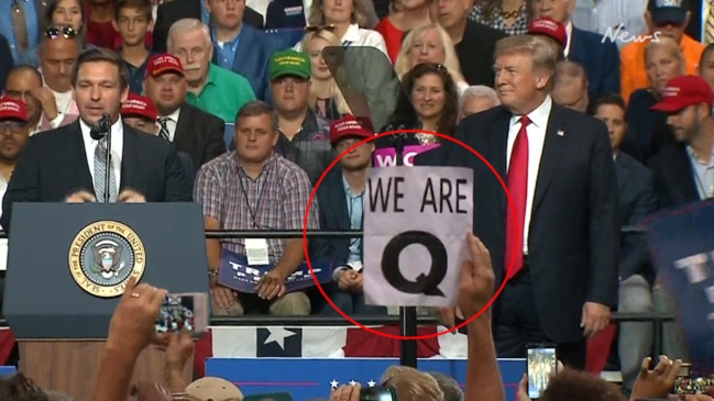 QAnon: US conspiracy petri dish threatens to go mainstream