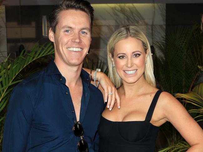 Oliver Curtis and Roxy Jacenko. Picture: Christian Gilles