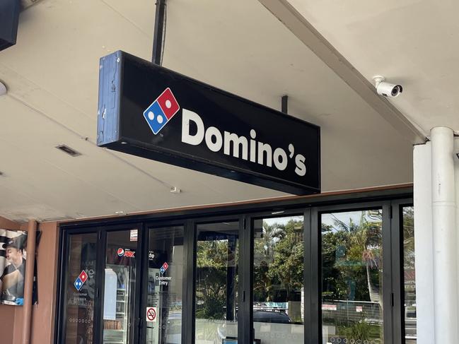 Domino's Pizza at Byron Bay on March 28, 2022. Picture: Savannah Pocock.