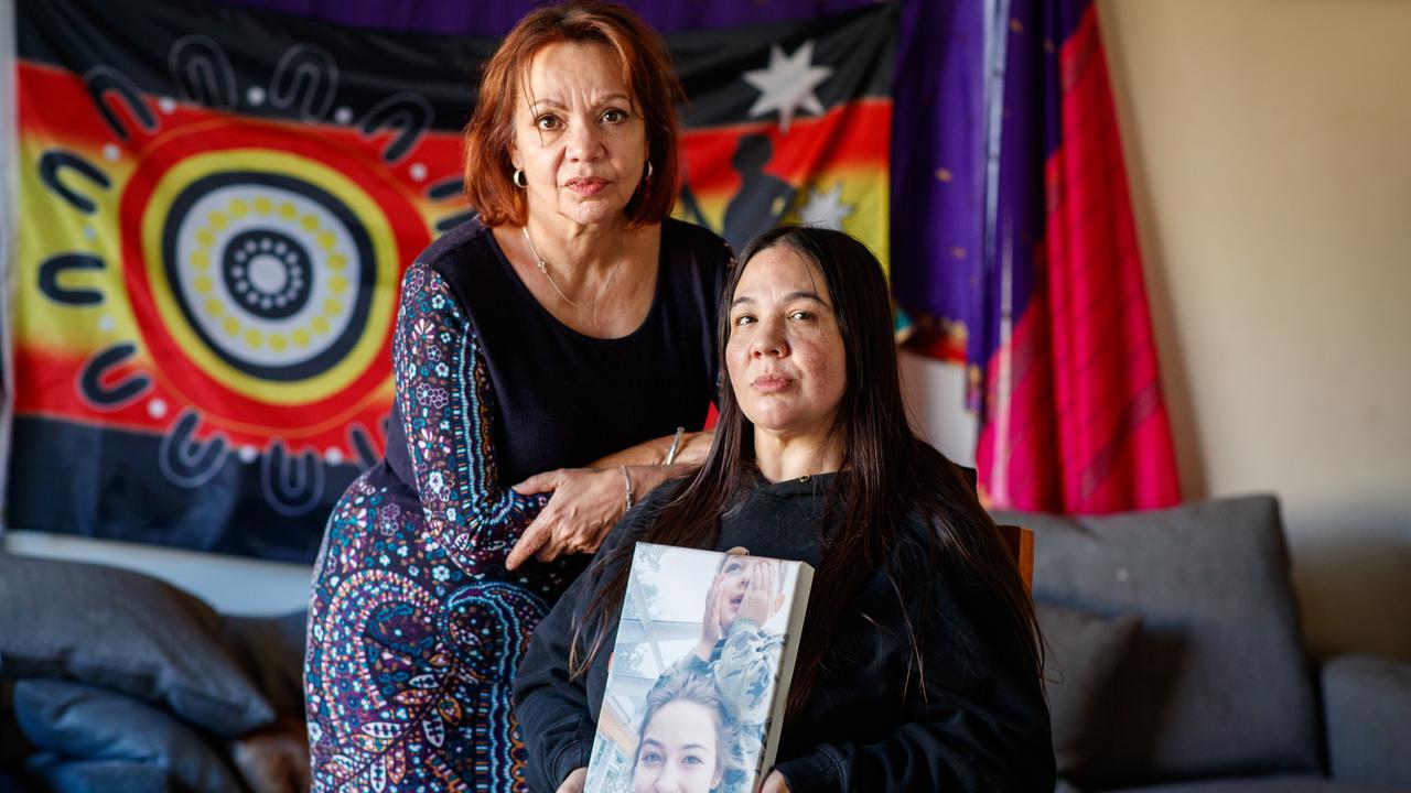 Rose Hunter-Hebberman’s grandmother Mandy Brown and mother Courtney Hunter-Hebberman have spent five years fighting for answers over her death. Picture: Matt Turner