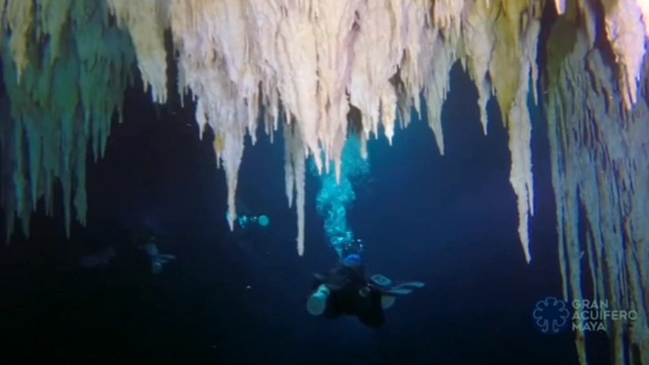 Divers Find World’s Largest Underwater Cave In Mexico | News.com.au ...