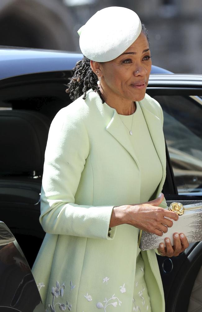 Doria Ragland. Picture: Gareth Fuller/pool photo via AP.