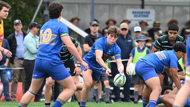 GPS Rugby Churchie Vs BBC Saturday August 10, 2024. Picture, John Gass