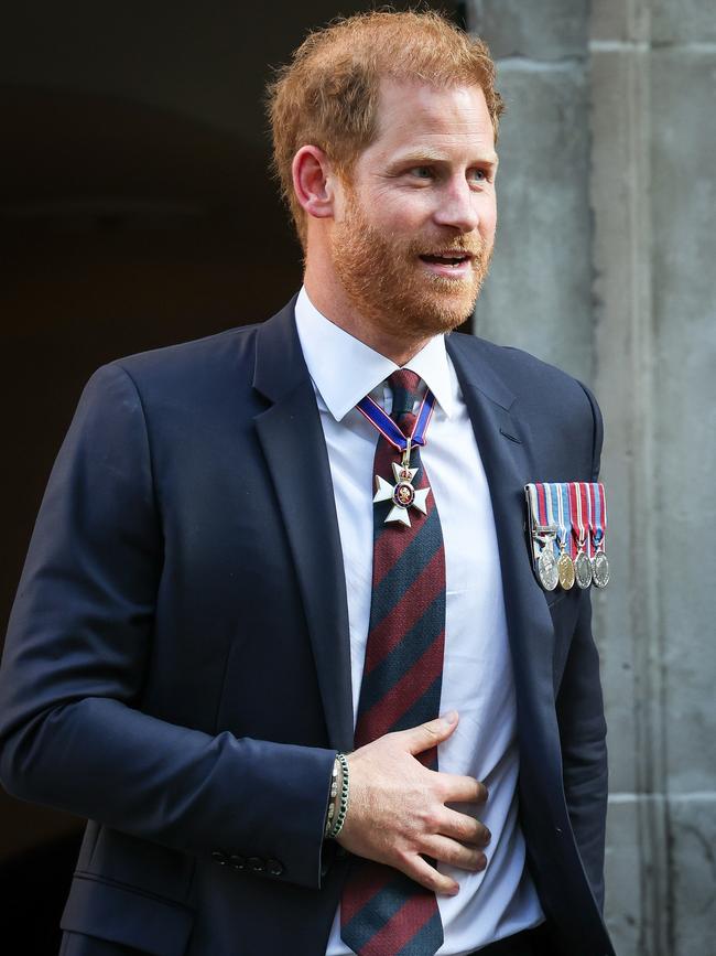 Harry is back in the UK in honour of the Invictus Games’ 10-year anniversary. Picture: Chris Jackson/Getty Images for Invictus Games Foundation