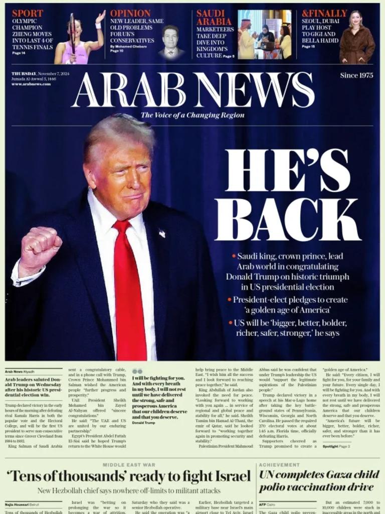 Arab News.