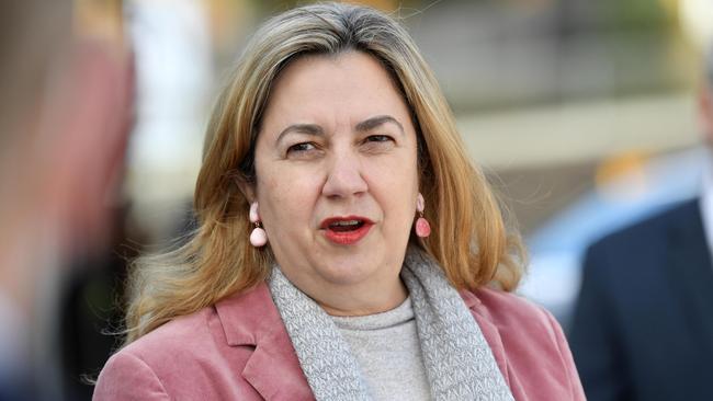 Premier Annastacia Palaszczuk at the opening of the $8.3 million Nambour Police Station this week. Photo: Patrick Woods.