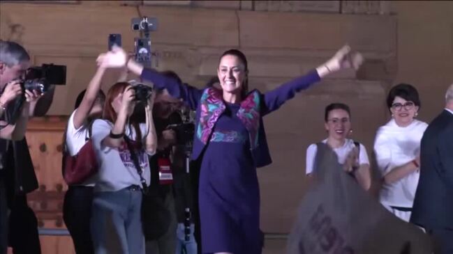 Sheinbaum storms to victory as Mexico's first female president