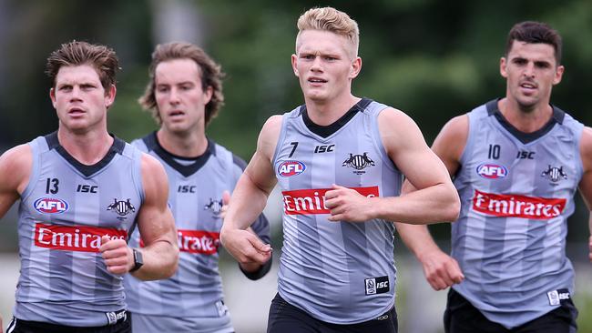 The AFL is confident its players won’t strike during the pre-season despite threats. Photo: Michael Klein