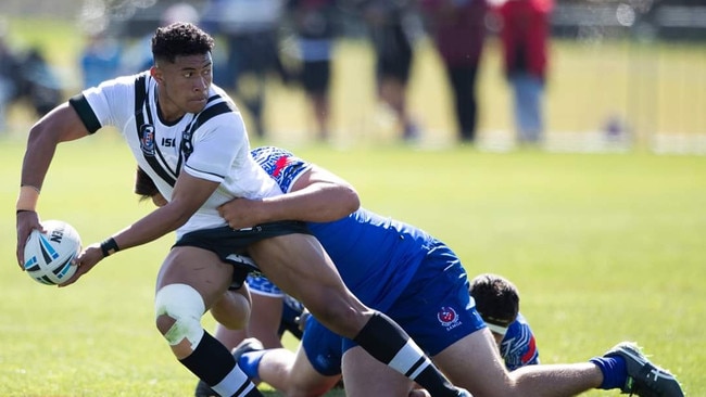 Titans signing Vaka Sikahele in action. Picture: Supplied