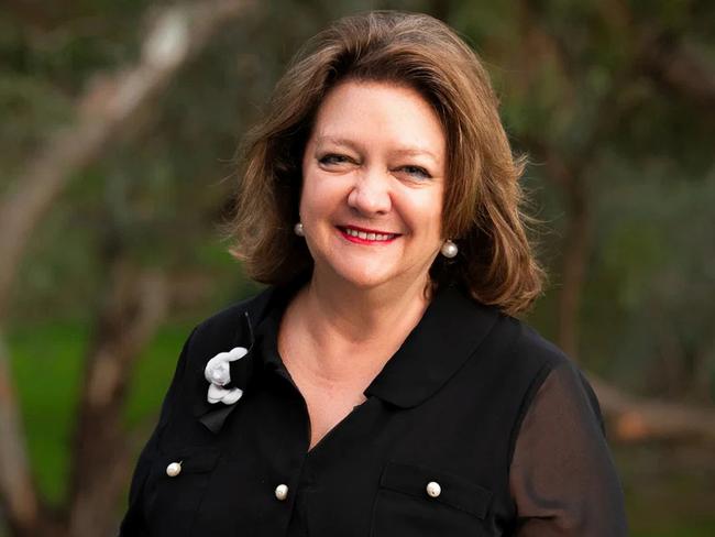 Gina Rinehart. Picture: MATT KRUMINS