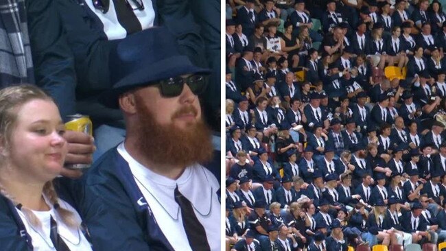 Carlton fans roasted over dress-up fail