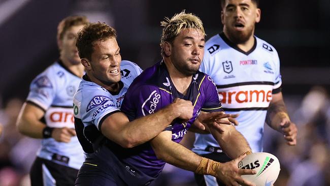 Brandon Smith apologised for his ref slur. Picture: Cameron Spencer/Getty Images