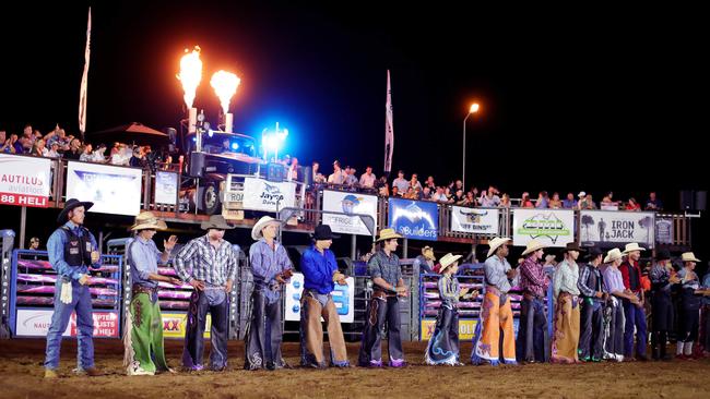 Noonamah Rodeo organisers say the event will only go ahead in September if similar crowd numbers to previous years are allowed. Picture: Justin Kennedy