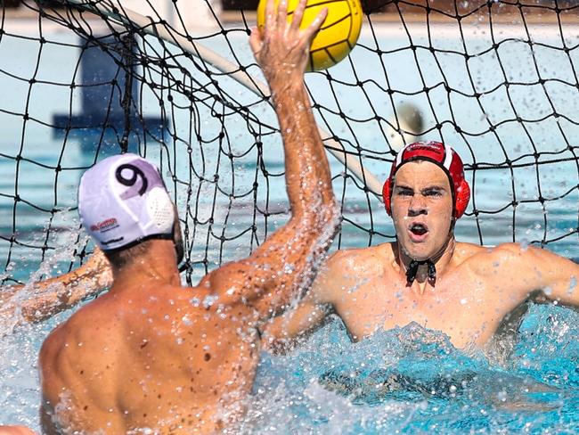 Drummoyne Devils goalkeeper Laurence Barker.