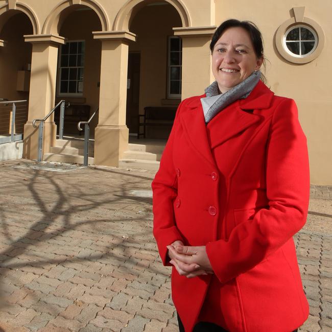 The work of Camden Labor candidate Sally Quinnell was praised by the Labor leader. Picture: Robert Pozo