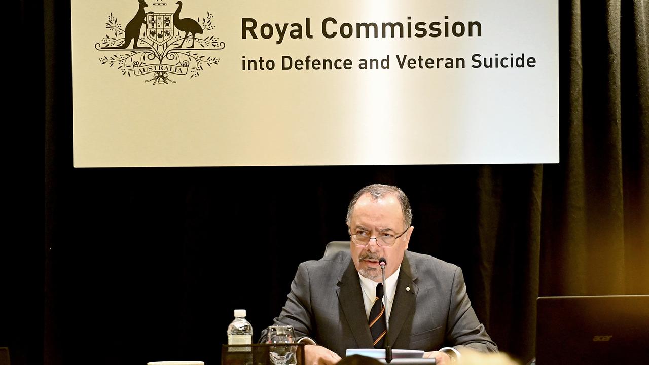 Commissioner Nick Kaldas, Chair of the Royal Commission into Defence and Veteran Suicide. Picture: Jeremy Piper